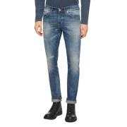 Dondup Modern Slim-Fit Jeans Blue, Herr