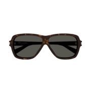 Saint Laurent Carolyn Aviator Solglasögon Brown, Unisex