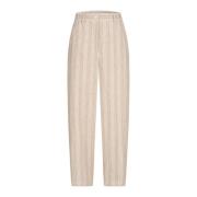 Annette Görtz Straight Trousers Beige, Dam