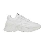 Windsor Smith Damsneakers i läder med logotyp - Storlek 38 White, Dam