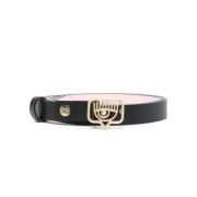 Chiara Ferragni Collection Belts Black, Dam