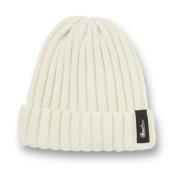 Borsalino Eco Cashmere Beanie med Vikning Beige, Unisex