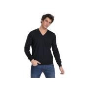 Gran Sasso Knitwear Black, Herr