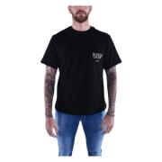 IH NOM UH NIT Avslappnad pform Logo T-shirt Black, Herr