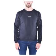 Dondup Logo Crewneck Sweatshirt Black, Herr