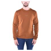 Dondup Logo Crewneck Sweatshirt Brown, Herr