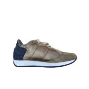 Philippe Model Monaco Satin Sneakers - Perfekta för vintern Beige, Her...