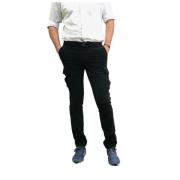 Mason's Cargo Velour Byxor Black, Herr