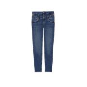 Liu Jo Hög Midja Skinny Rampy Jeans Blue, Dam