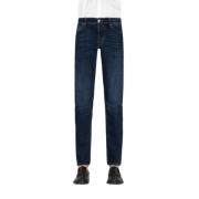 Tramarossa Leonardo Denim Jeans - Blå Brut Knappar Blue, Herr