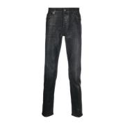 Haikure Slim-fit Jeans Black, Herr