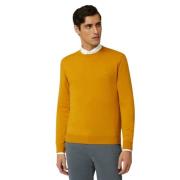 Harmont & Blaine Merinoull Crewneck Tröja - Sicilianska Apelsiner Oran...