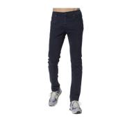 Jacob Cohën Marinblå Persikoskinn Jeans Black, Herr