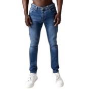 True Rise Billiga Berrbyxor Slim Fit - Dc-018 Blue, Herr