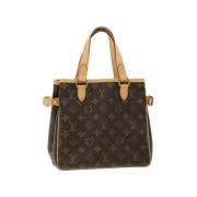 Louis Vuitton Vintage Förhandsägd Brunt Lerret Louis Vuitton Batignoll...