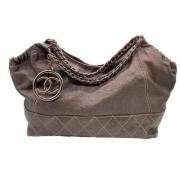 Chanel Vintage Pre-owned Läder chanel-vskor Brown, Dam