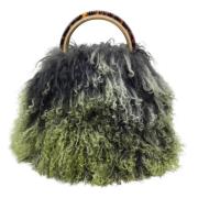 Marni Pre-owned Pre-owned Päls handvskor Green, Dam