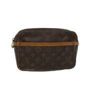 Louis Vuitton Vintage Förägande Brunt Lerret Louis Vuitton Compiegne C...