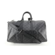 Louis Vuitton Vintage Pre-owned weekendväska Black, Dam