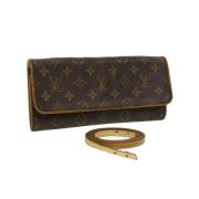 Louis Vuitton Vintage Pre-owned Canvas louis-vuitton-vskor Brown, Dam