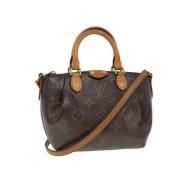 Louis Vuitton Vintage Pre-owned Canvas louis-vuitton-vskor Brown, Dam