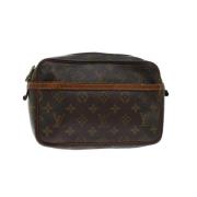 Louis Vuitton Vintage Pre-owned Canvas louis-vuitton-vskor Brown, Dam