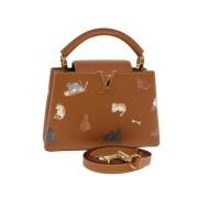 Louis Vuitton Vintage Pre-owned Läder handvskor Brown, Dam