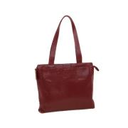 Chanel Vintage Pre-owned Läder chanel-vskor Red, Dam