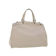 Louis Vuitton Vintage Pre-owned Läder handvskor White, Dam