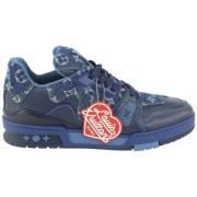 Louis Vuitton Vintage Begagnade sneakers Blue, Dam