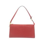 Louis Vuitton Vintage Pre-owned Canvas louis-vuitton-vskor Red, Dam