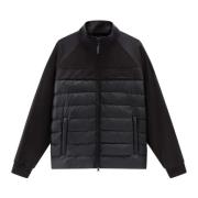 Woolrich Hybrid Softshell Jacka Black, Herr