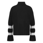 Nukus Svarta Pullovers Black, Dam