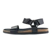 Nature Footwear Molly Läder Sandal - Svart Black, Dam