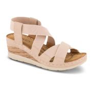 B&Co Sandals Beige, Dam