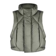 Entire Studios Moss Grid Vest Green, Herr