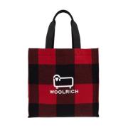 Woolrich Shoppingväska Red, Dam