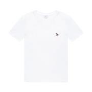 PS By Paul Smith Ekologisk bomull T-shirt White, Dam