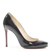 Christian Louboutin Pre-owned Pre-owned Läder klackskor Black, Dam