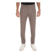 Berwich Retroelax Chino Byxor Brown, Herr