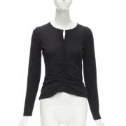 Oscar De La Renta Pre-owned Pre-owned Silke toppar Black, Dam