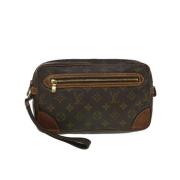 Louis Vuitton Vintage Pre-owned Canvas louis-vuitton-vskor Brown, Dam