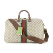 Gucci Vintage Tyg Gucci Väskor - Begagnade Beige, Dam