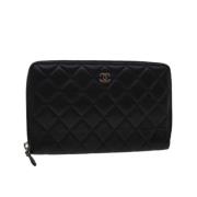 Chanel Vintage Pre-owned Läder plnbcker Black, Dam