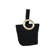 Celine Vintage Pre-owned Nylon celine-vskor Black, Dam