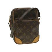 Louis Vuitton Vintage Förhandsägda Beige/Guld Metallörhängen Brown, Da...