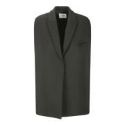 Coperni Skräddarsydd Cape Blazer Black, Dam