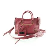 Balenciaga Vintage Pre-owned Tyg handvskor Red, Dam