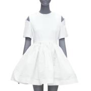 Alexander McQueen Pre-owned Pre-owned Bomull klnningar White, Dam