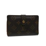 Louis Vuitton Vintage Förhandsägd Brun Canvas Louis Vuitton Plånbok Br...